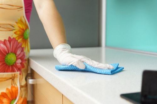 Fast response to spills before stains set in