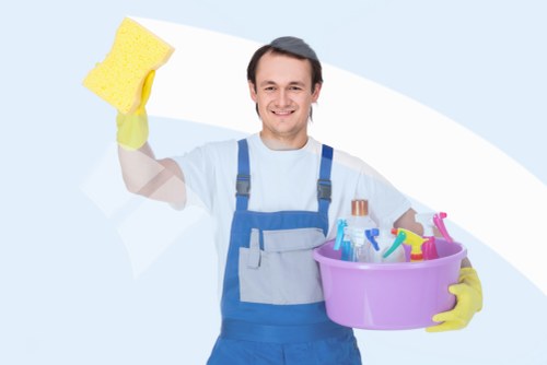 Professional Crayford carpet cleaners refreshing a living room carpet